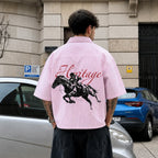 Equestrian Club Pink Shirt