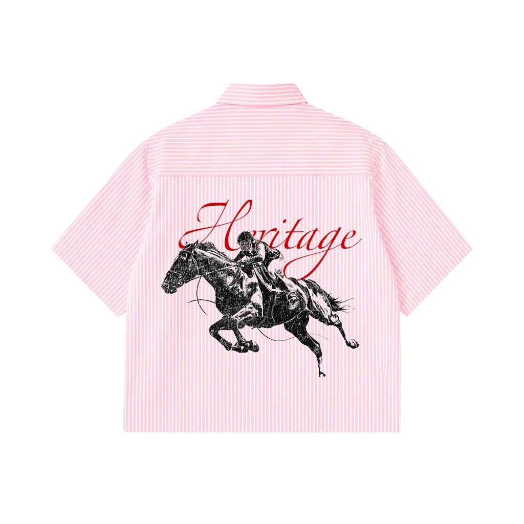 Equestrian Club Pink Shirt